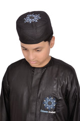 NOOR AL TALIB COLLECTION-"THE LIGHT OF STUDENTS, IN SUNNAH STYLE"                      UNIFORM-BLACK THOBE -1PC